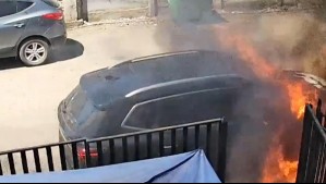Su auto de 18 millones pasó la revisión técnica, pero se incendió al llegar a casa: El drama que vive conductora de Rengo