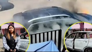 'Todavía lo estoy pagando': La angustia de la mujer a la que se le quemó su auto tras aprobar la revisión técnica