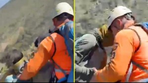 Video muestra operativo de Carabineros para rescatar a tres menores extraviados en la Quebrada de Macul