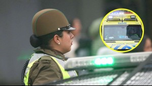 Funcionaria de Carabineros es atropellada durante control vehicular en Renca