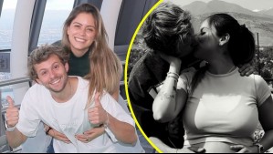 Joaquín Méndez y Mandi Martínez sacan aplausos con creativa revelación de sexo del bebe que esperan: 'De Tinder al momento soñado'