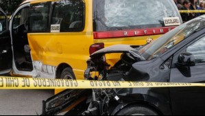 Nuevo choque de furgón escolar en Recoleta: 12 menores resultan con lesiones tras colisión con vehículo