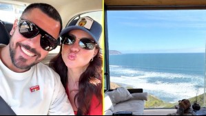 'Te extrañaba': Karen Bejarano se escapó a la playa con Juan Pedro Verdier y recibió una tierna dedicatoria