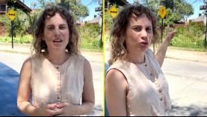 Delicada situación afectó a la actriz Li Fridman: 'Llevo esperando a los carabineros como una hora'