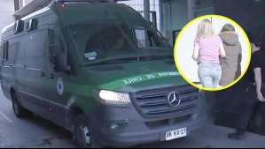 Así fue la llegada de imputados a formalización por secuestro con homicidio de Krishna Aguilera