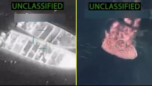 EEUU ataca cuatro narcolanchas y deja 14 muertos: Video muestra cómo fue el accionar de las fuerzas norteamericanas