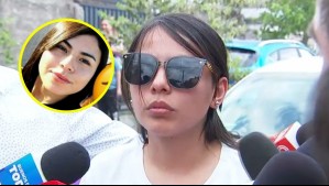 'Si me pasa algo, voy a morir tranquila': Hermana de Krishna Aguilera busca que detenidos por el crimen cumplan cadena perpetua