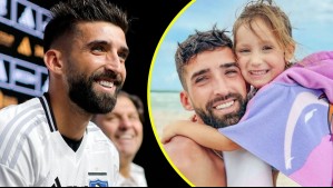 El emprendimiento que Emiliano Amor creó a partir del tierno momento viral de su hija: 'Colo Colo es mi sapara'