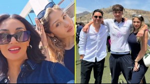 Pamela Díaz y Manuel Neira celebran que su hijo Mateo egresó de cuarto medio: 'Esperemos que haya pasado de curso'