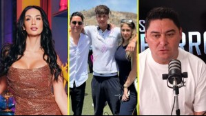 'Vinimos a ver al niño': Hijo de Pamela Díaz y Manuel Neira egresó de cuarto medio