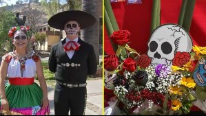 Cementerio General realiza actividad especial con 'catrinas' para el día de Todos los Santos: 'Resignificar cultura de la muerte'