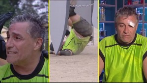 Con caídas, golpes y lesión: La frustración de Fernando Solabarrieta por no poder superar prueba por equipos en El Internado