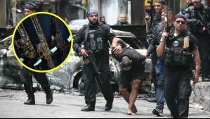 Incluido armamento de guerra de otros países: Confiscan más de US$2 millones en armas durante megaoperativo policial en Río