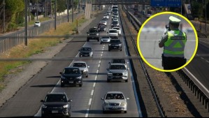 Balance carretero por fin de semana largo: Carabineros reporta 22 fallecidos y 166 conductores detenidos