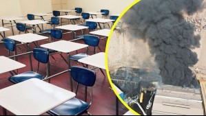 Incendio en Zofri sigue activo: Seremi de Educación ordena medidas preventivas para establecimientos de Iquique y Alto Hospicio