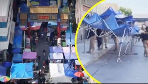 Comerciantes ambulantes pagan millonario monto para operar en toldos azules de Meiggs: ¿Cuánto les cobran?