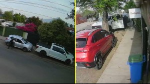 Cinco personas atacaron a la víctima: Violento portonazo con balacera deja a hombre herido en Recoleta