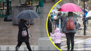 Lluvias se aproximan a la zona central: Santiago y Rancagua tendrían hasta 8,3 mm de precipitaciones este jueves