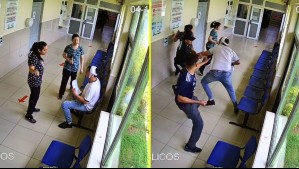 Cámaras grabaron todo: Hombre llegó a Cesfam por un corte, lo atendieron y luego fue atacado en el mismo recinto