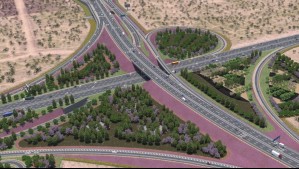 Unirá tres carreteras en solo 6 minutos: Así es la nueva autopista urbana que comenzará a construirse este mes en Maipú y Pudahuel