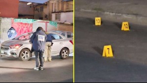 Más de 30 disparos: Mujer es asesinada mientras estaba estacionada dentro de su auto en Quilicura
