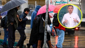 'Hay sectores que pueden superar los 10 mm': Alejandro Sepúlveda detalla las lluvias que se esperan para mañana en Santiago