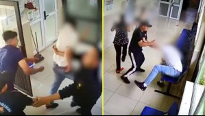 Dos grabaciones muestran toda la golpiza: Paciente es atacado en Cesfam mientras hablaba con personal médico
