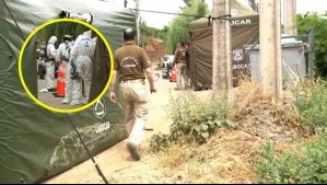 Encuentran al menos dos cuerpos en allanamientos por droga en San Vicente de Tagua Tagua