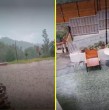 Habitantes de diferentes comunas y regiones del país reportaron granizos y fuertes lluvias en el país. Revisa a continuación los videos captados y a qué sectores afecta el fenómeno.