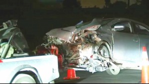 Conductor provocó corte de luz y agua tras protagonizar choque durante una persecución policial en Estación Central