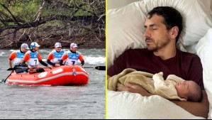 'A representar a Chile': Pangal Andrade publica video en mundial de rafting a días de convertirse en padre