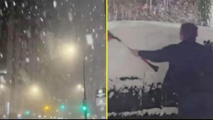 Videos muestran impactante ola de frío ártico en Estados Unidos