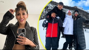 Hijos de Marité Matus y Arturo Vidal vivieron accidente de tránsito el fin de semana: Auto en el que iban volcó