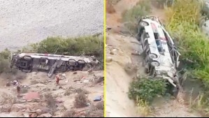 Tragedia carretera en Perú: Al menos 37 muertos y 24 heridos deja grave accidente de bus