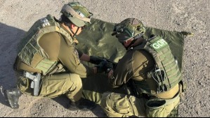 Pasajero fue detenido: Encuentran granada de uso militar bajo asiento de un bus interprovincial en Pozo Almonte