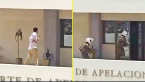 Hombre es abatido tras ingresar a la Corte de Apelaciones de Arica y apuñalar a un funcionario