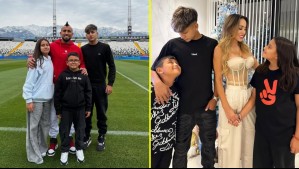 Vidal comparte foto con sus hijos y Marité Matus tras severo accidente: 'Todo bien, gracias a Dios'