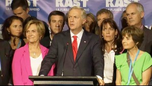 Kast llama a la unidad de la oposición en segunda vuelta: 'Lo que necesitamos evitar es la continuidad de un muy mal gobierno'