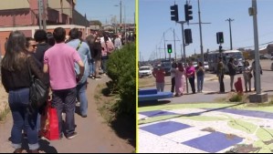 Video muestra a votantes haciendo fila a pleno sol en colegio de Hualpén