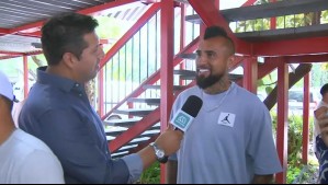 'Que Chile siga creciendo': Así fue la votación de Arturo Vidal en San Joaquín