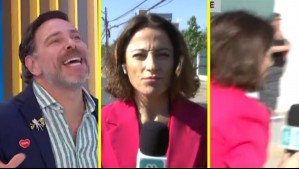 '¡Se pegó un Evelyn Matthei!': El divertido momento de Cony Santa María en la llegada de Kast a su local de votación