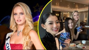 Inna Moll tuvo un tierno gesto con sus compañeras del Miss Universo 2025 en la previa a la gran final