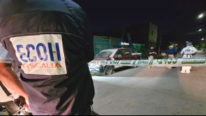 Hombre muere baleado en plena vía pública en Renca