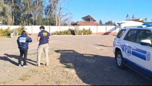 Investigan crimen en motel de Ovalle: Hombre fue asesinado con arma de fuego al interior de una cabaña