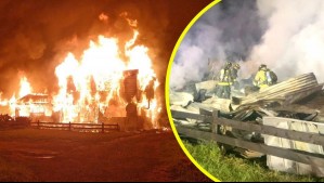 Tragedia en Río Bueno: Adulta mayor y adolescente mueren en incendio que afectó a su casa