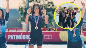 Hija de Matías Fernández obtuvo importante logro deportivo y lo dedicó a sus padres: 'Sin ustedes todo hubiese sido más difícil'