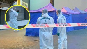 Homicidio en la Alameda: Hombre recibe disparo en la cabeza en plena vía pública en Estación Central