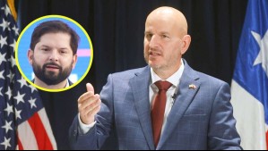 Nuevo embajador de EEUU por críticas del Presidente Boric a Trump: 'Lo que hace es dañar al pueblo chileno'