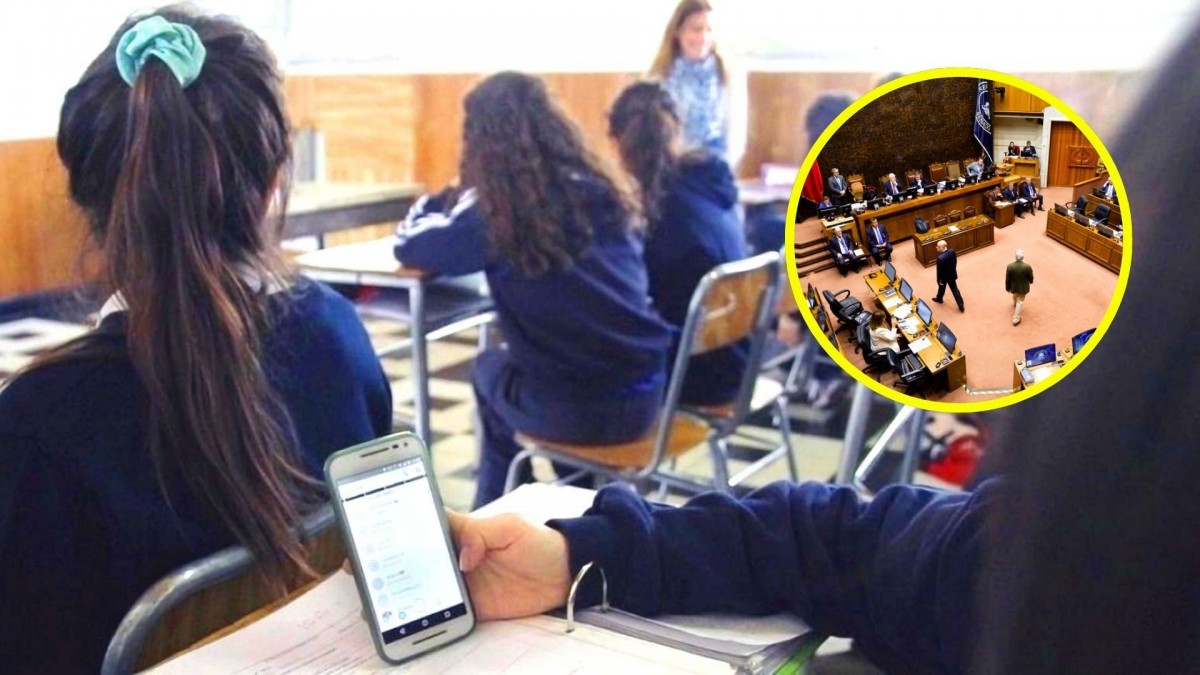Avanza proyecto que prohíbe el uso de celulares en colegios: Cómo se aplicaría y qué excepciones contempla