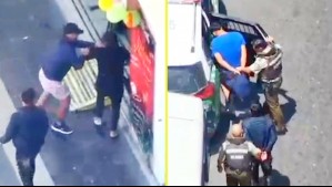 Dron permite detener a delincuentes que cometieron violento robo a mujer en el centro de Viña del Mar